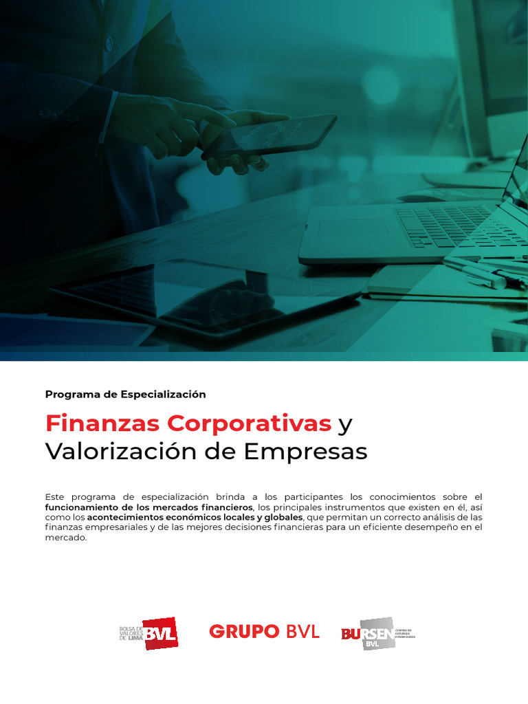 Sep-P. Finanzas Corporativas y Valorización de Empresas2023 | PDF ...