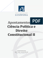 Apontamentos Ciencia Politica e Direito Constitucional II