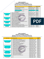 Mid Exam - 2022-23 Sem - II Schedule