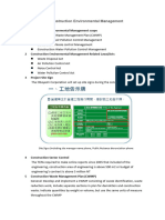 Environmental Management in Construction