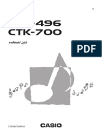 Manual Casio CTK 496