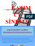 Anlatımcı Sinema (Ekspresyonist Sinema)