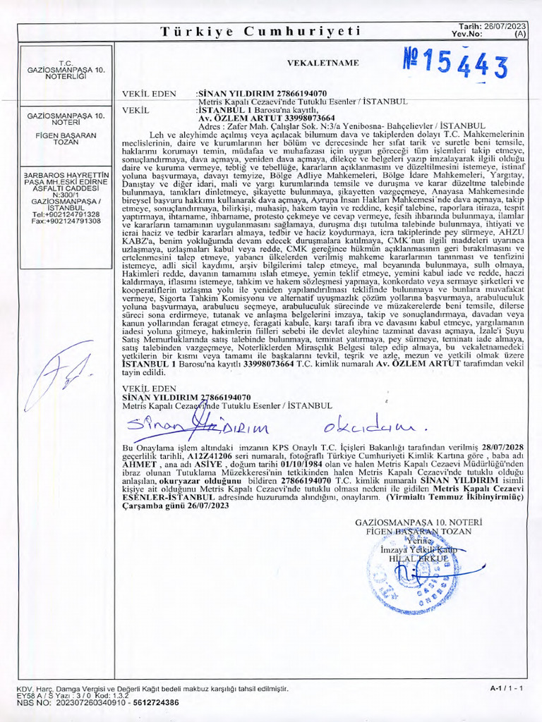 26 Temmuz 2023 | PDF