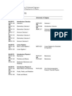 Geophysics Course Equivalents Guide