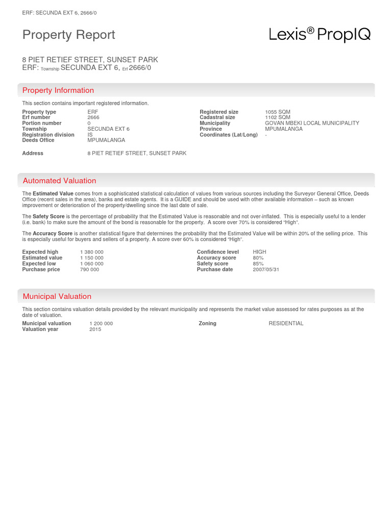 PropIQ Report 24175819 | PDF