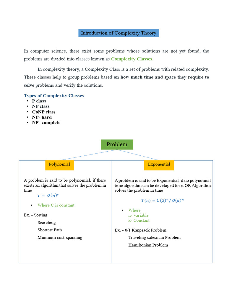 DAA Class by Daredevil at Lovelygarh | PDF | Computational Complexity ...