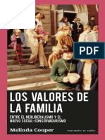 Los Valores de La Familia - Neoliberalismo y Conservadurismo - Melinda Cooper