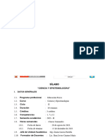 Silabo Ciencia y Epistemología EF-II