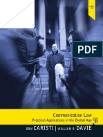 Communication Law - Practical Ap - Dom Caristi