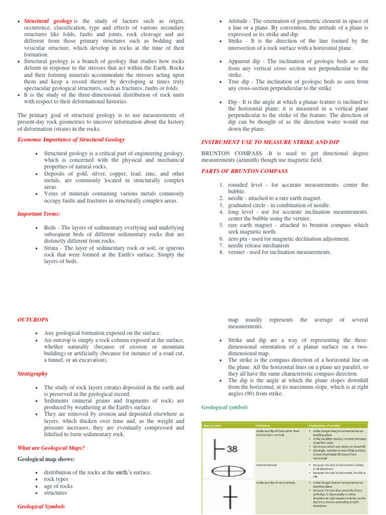Structural Geology Pdf Fault Geology Structural Geology