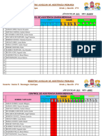 Control de Asistencia Diario 2ºa