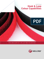 Velcro - Hook & Loop Colour Capabilities