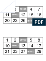 Bingo 1-30