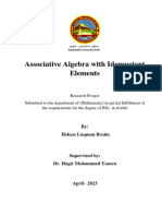 Associative Algebras With Idempotent Elements - Heleen Luqman
