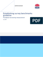 Survey Benchmarks For Floodplain Harvesting Meters in NSW