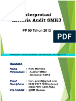 Kriteria - Audit - SMK3 - Lanjutan - PP 50 - 2012 R2.01