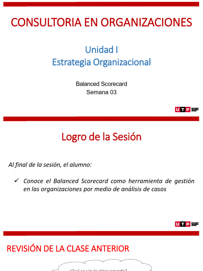 Balanced Scorecard y Desempeño Organizacional | PDF | Economias | Business