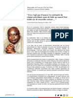 Bios Ancien President - Kabila