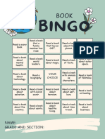 Bookbingo Earth Day