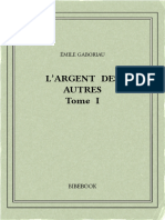 Gaboriau Emile - L Argent Des Autres I