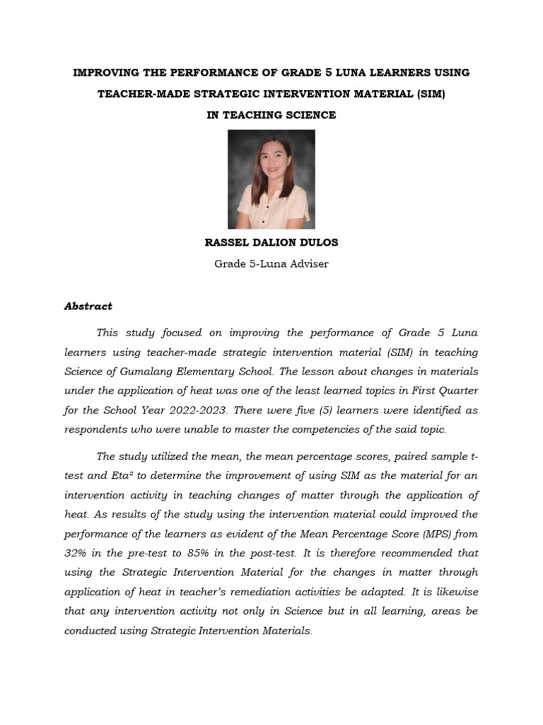 Science Research On SIM Making | PDF