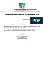 Taã - A Imperatriz de Handebol 2022 (Recuperado)