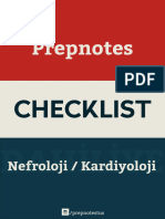 PN - Nefroloji Ve Kardiyoloji Checklist