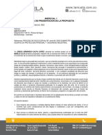 Carta de Presentacion