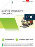 Policy Wordings - Commercial Vehicle Package