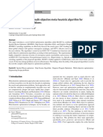 Mosse: A Novel Hybrid Multi-Objective Meta-Heuristic Algorithm For Engineering Design Problems