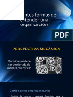 Diferentes Formas de Entender Una Organización