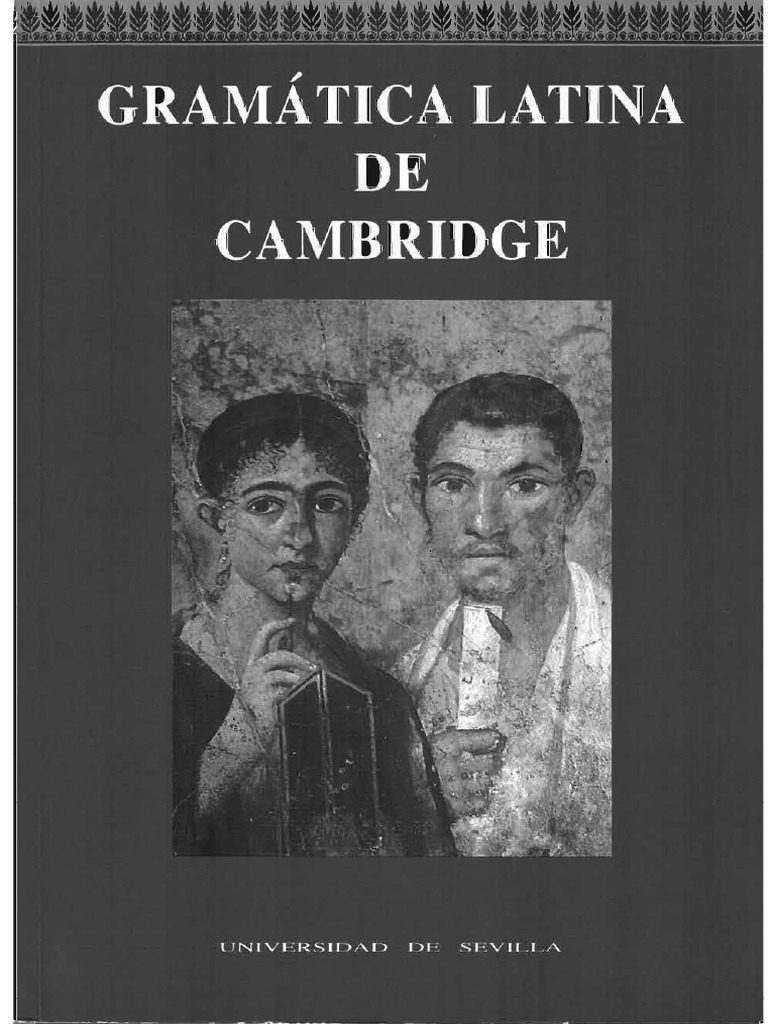Gramática Latina Cambridge Morfologia Pdf