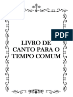 Livro de Canto Tempo Comum