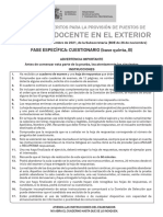 Cuestionario Docentes