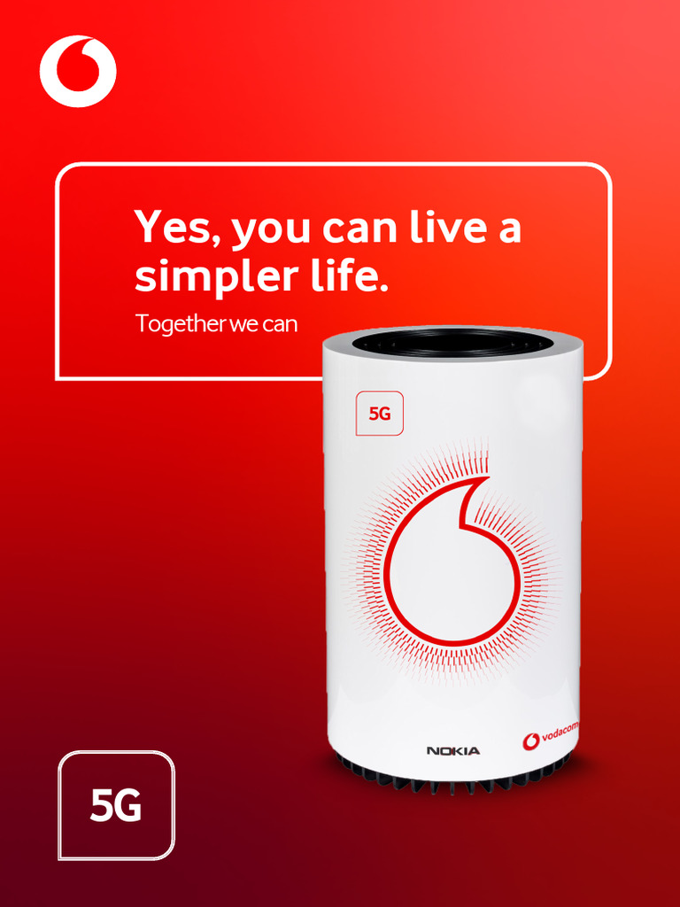 Vodacom 5G Home Internet Packages | PDF | Digital Technology ...