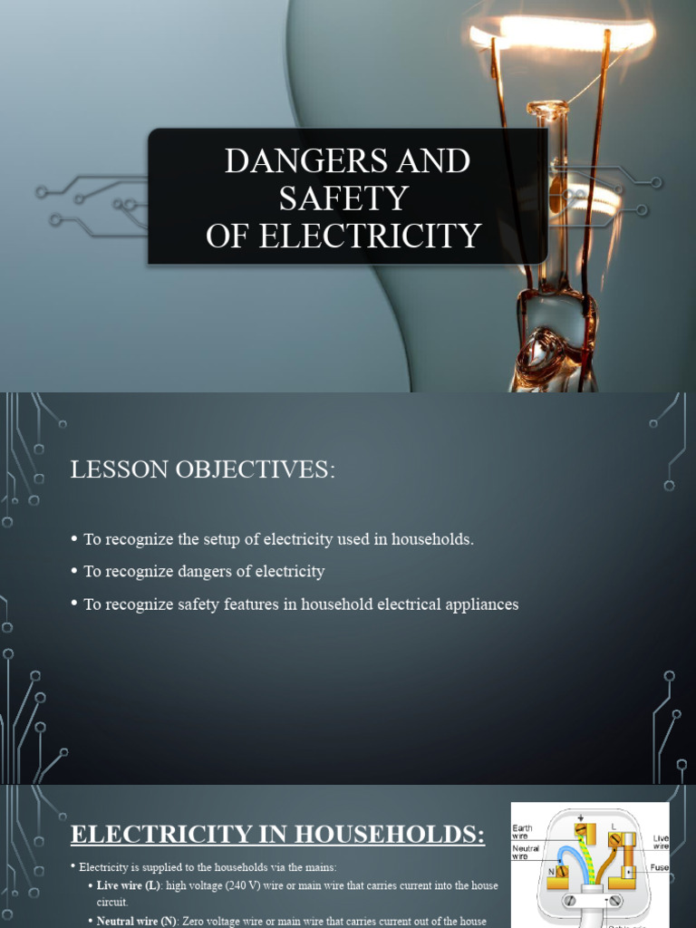 Dangers and Safety PDF Fuse (Electrical) Insulator (Electricity)