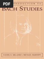 An Introduction To Bach Studies (Daniel R. Melamed, Michael Marissen) (Z-Library)