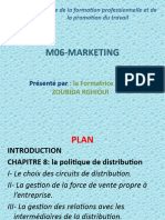 Marketing - TSGE - 1ére Année - 30122020-La Politique de Distribution