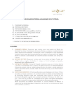 Documentos Necessários para A Angariação de Um Imóvel