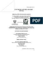 Epidemiología de Los Pacientes Con Fractura Periprótesica de Fémur en Artroplastia Total de Rodilla Entre 2015 y 2018