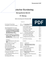 Deutscher Bundestag: Stenografischer Bericht 67. Sitzung