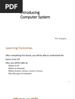 L1 ICT Introducing Computer System