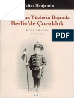 Walter Benjamin Bin Dokuz Yüzlerin Başında Berlin'de Çocukluk YKY
