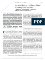 Nonlinear Observers Design For Vision-Aided Inertial Navigation Systems