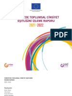 Turkiyede Toplumsal Cinsiyet Esitligini Izleme Raporu 2021 2022