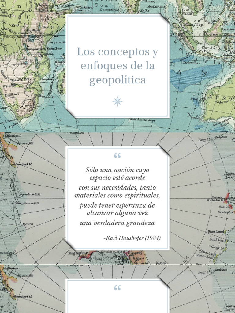 Conceptos Clave de Geopolítica | PDF | Geopolítica