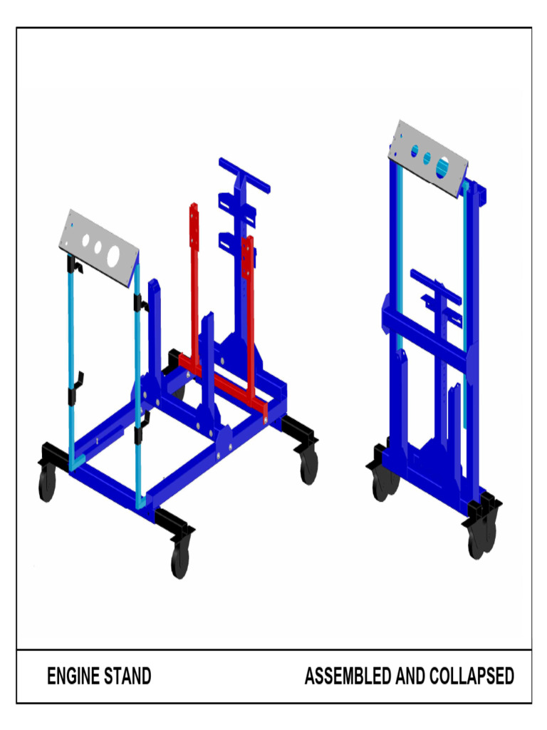 Engine Stand Plans PDF Sheet Metal Welding
