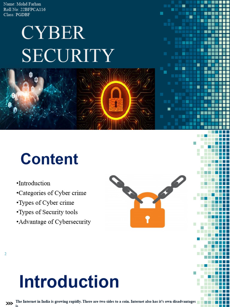 Cyber Security | PDF | Security | Computer Security