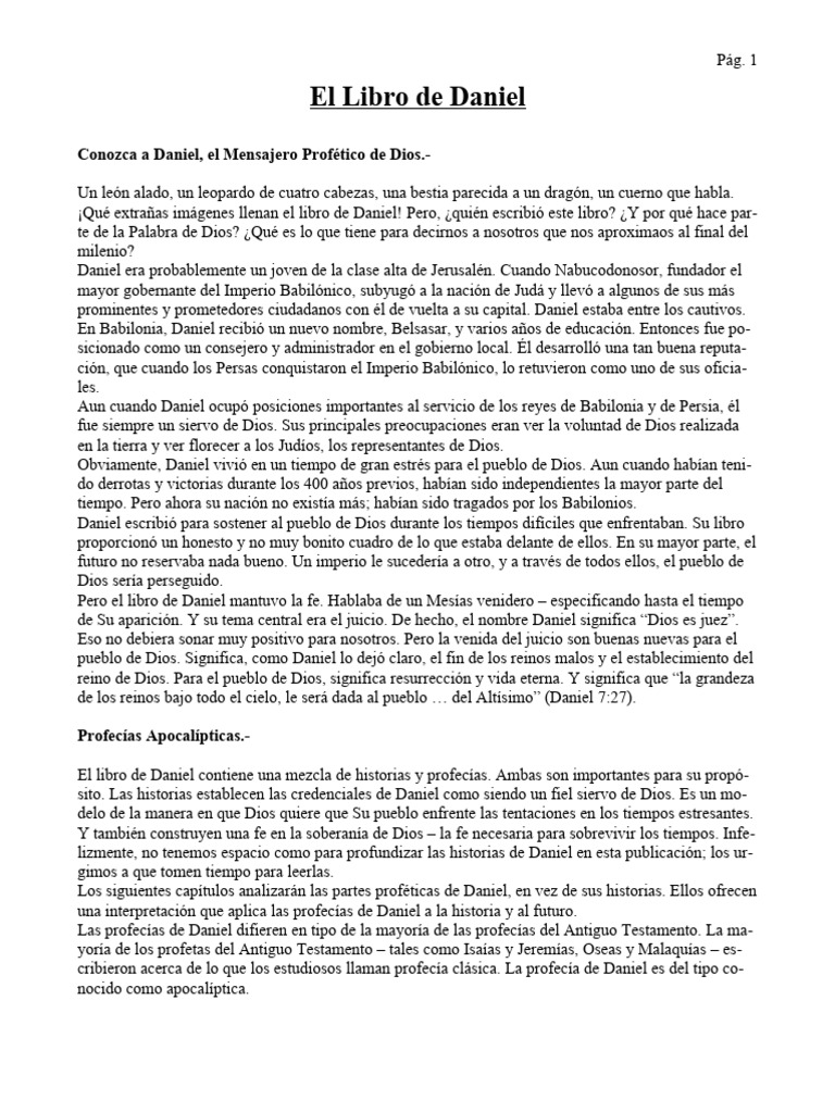 Elli Bro de Daniels T 32 | PDF | Daniel (figura bíblica) | antecristo