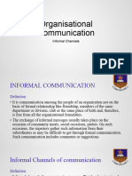 CSCO 104 Organisational Communication